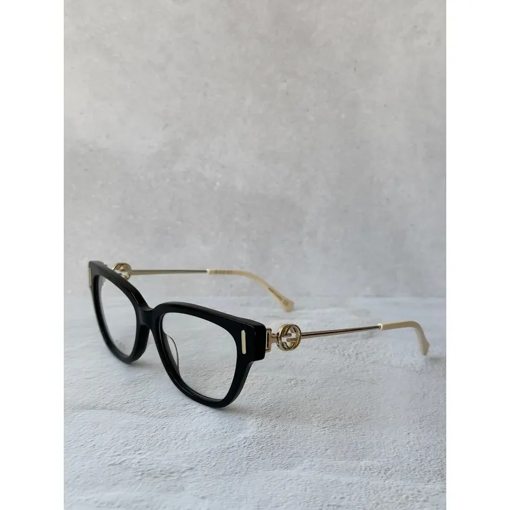 NEW Gucci GG1205O Cat Eye Eyeglasses Frames in Black